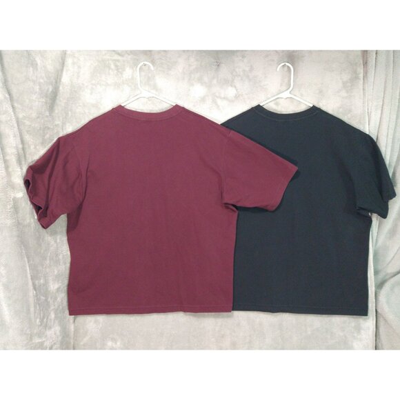 Uniqlo Shirt Mens XL Airism Oversized Short Sleeve Crew Neck Stretch Lot of 2 - Picture 2 of 7
